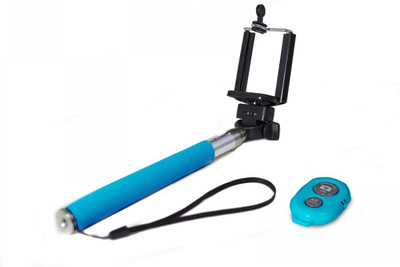 

Speed Bluetooth Selfie Stick(Blue, Remote Included)