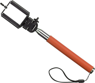 

Gold Dust Bluetooth Selfie Stick(Orange, Remote Included)