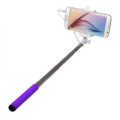 

Silver Swan Cable Selfie Stick(Multicolor)