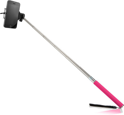 

Maxum Bluetooth Selfie Stick(Pink, Remote Included)