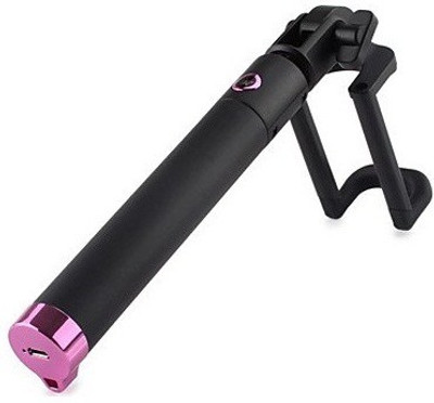 

NewveZ Bluetooth Selfie Stick(Black, Pink, Remote Included)