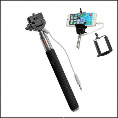 

IKtac Cable Selfie Stick(Multicolor)