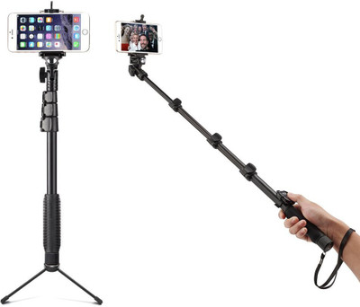 

Accmor Bluetooth Selfie Stick(Black, Remote Included)
