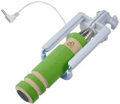 

Dhamijas Accessories Selfie Stick(Green)