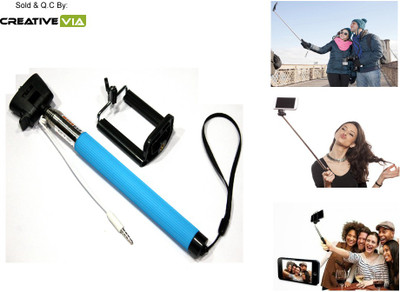 

Creative Via Cable Selfie Stick(Blue)