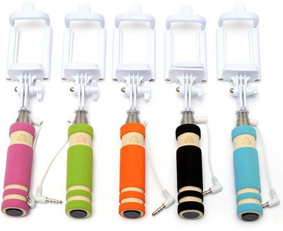 

SAIMANI STORE Cable Selfie Stick(Multicolor)