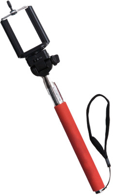 

Hipercn Bluetooth Selfie Stick(Blue, Red, Multicolor, Remote Included), Blue;multicolor;red