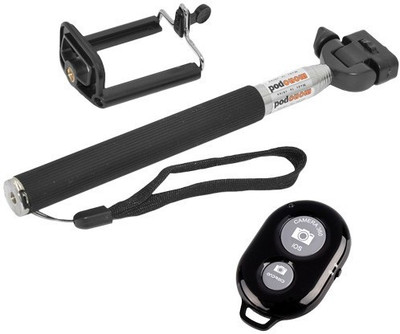 

Speed Bluetooth Selfie Stick(Black, Remote Included)