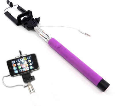 

BT Cable Selfie Stick(Purple)