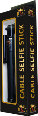 

R&G Design For Future Cable Selfie Stick(Black)