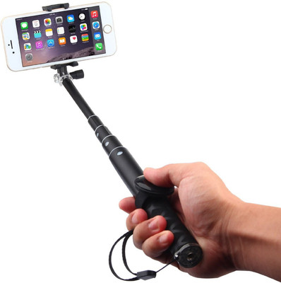 

Voltaa #SELFY Bluetooth Selfie Stick(Black, Remote Included)