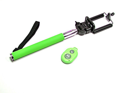 

Voltaa Bluetooth Selfie Stick(Green, Remote Included)