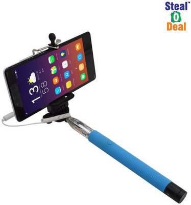 Stealodeal Cable Selfie Stick(Multicolor) Flipkart