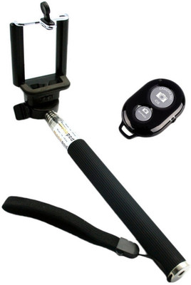 

Maxum Bluetooth Selfie Stick(Black, Remote Included)