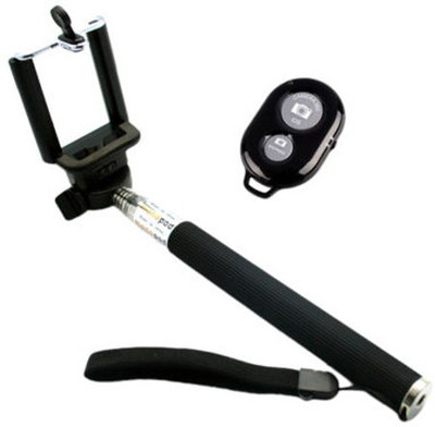 

Divinext Bluetooth Selfie Stick(Multicolor, Remote Included)