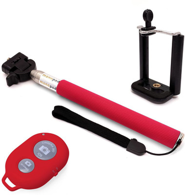 

Your Deal Bluetooth Selfie Stick(Red, Remote Included)
