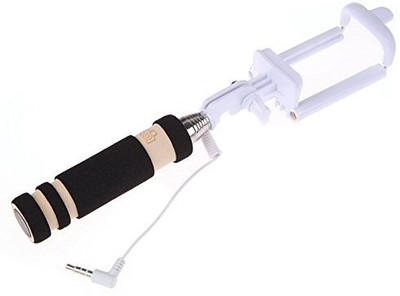 Fellkon Cable Selfie Stick(Black)