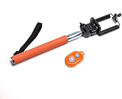

Your Deal Bluetooth Selfie Stick(Orange, Remote Included)