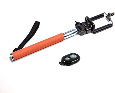 

Voltaa Bluetooth Selfie Stick(Multicolor, Remote Included)