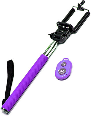 

Maxum Bluetooth Selfie Stick(Purple, Remote Included)