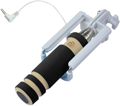 

STK Cable Selfie Stick(Black)