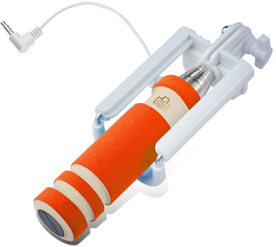 

IMobile Cable Selfie Stick(Orange)