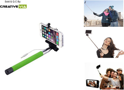 

Creative Via Cable Selfie Stick(Green)