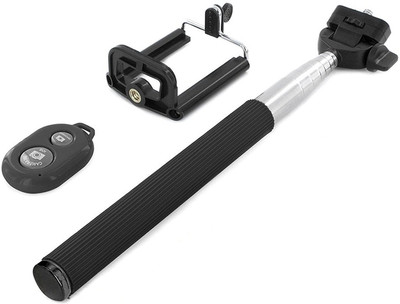 

CP Bigbasket Bluetooth Selfie Stick(Multicolor, Remote Included)