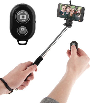 

DMG Bluetooth Selfie Stick(Multicolor, Remote Included)