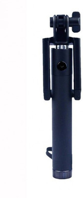 

NewveZ Bluetooth Selfie Stick(Black, Remote Included)
