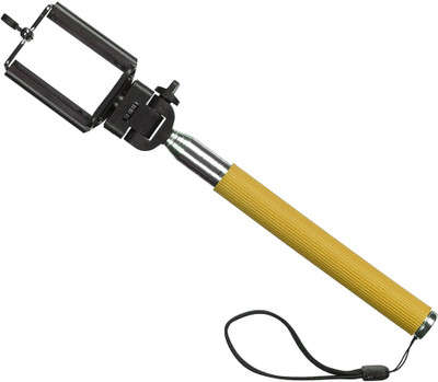 

Gold Dust Bluetooth Selfie Stick(Yellow, Remote Included)