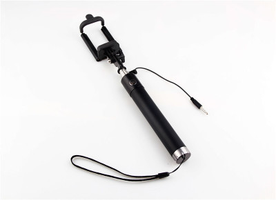 

arium Cable Selfie Stick(Black, Remote Included)