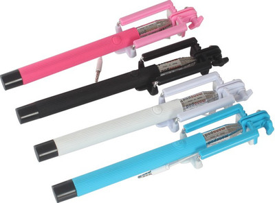 

Reliable Cable Selfie Stick(Multicolor, Remote Included)