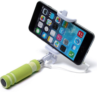 

Trendmakerz Cable Selfie Stick(Green)