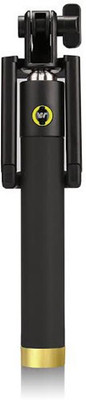 

arium Bluetooth Selfie Stick(Black, Remote Included)