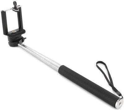 

Gold Dust Bluetooth Selfie Stick(Black, Remote Included)