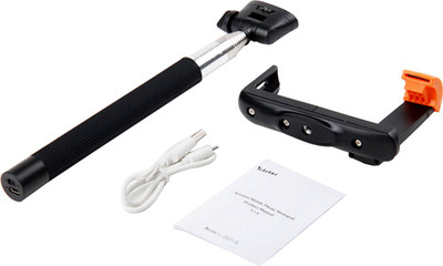 

Link+ Extendable Handheld Selfie Stick Selfie Stick(Black, Supports Up to 1000 g)