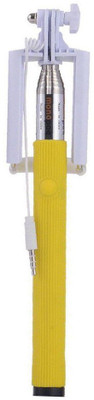 

Flipfort Shopping Mall Cable Selfie Stick(Yellow)