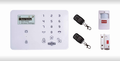 

D3D D9_1DOOR SENSOR_1PIR MOTION SENSOR Wireless Sensor Security System