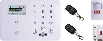 

D3D 1 Door + 1 PIR Wireless Sensor Security System