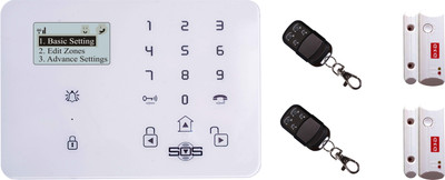 

D3D 2 Door Sensor + 2 Remote Wireless Sensor Security System