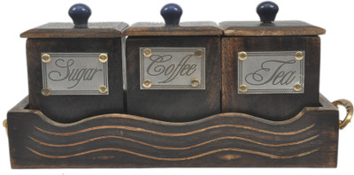 

Artist Haat Tea Sugar and Coffee set Bowl Tray Serving Set(Pack of 1)