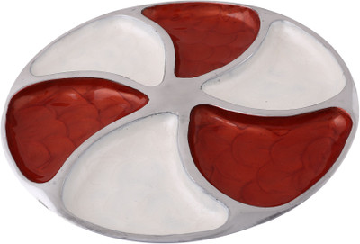 

Giftadia Platter-3106 Aluminium Decorative Platter(Multicolor)