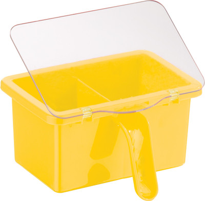 Sukhson India Plastic Spice Container  - 500 ml(Yellow)