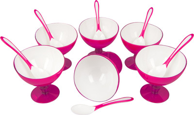 

Nayasa ny-is-02pi Bowl Spoon Plate Ladle Serving Set(Pack of 12)