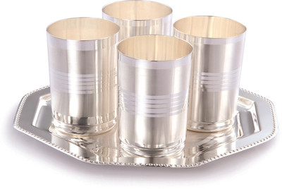 10% OFF on Ojas 4pc Ditto Glass, Tray Serving Set(Pack of 5) 10% OFF on Ojas 4pc Ditto Glass, Tray Serving Set(Pack of 5)