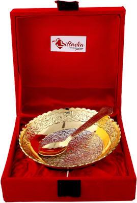 

Giftadia Serving Set-BR001 Bowl Spoon Serving Set(Pack of 2)