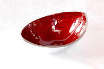 

Cosmosgalaxy Serving Dish oval -shaped 7" Bowl Tray Serving Set(Pack of 1)