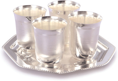 9% OFF on Ojas O&D Glass, Tray Serving Set(Pack of 5) 9% OFF on Ojas O&D Glass, Tray Serving Set(Pack of 5)