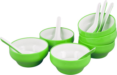 

Nayasa Bowl Spoon Plate Ladle Serving Set(Pack of 12)